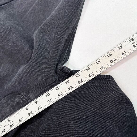 Princess Polly Jeans Womens 6 High Rise Boyfriend Black New Straight Leg Denim - Picture 6 of 10